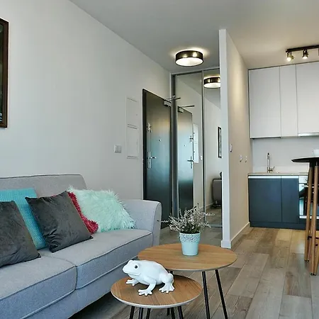 Daire Apartament Mogilska Tower *
